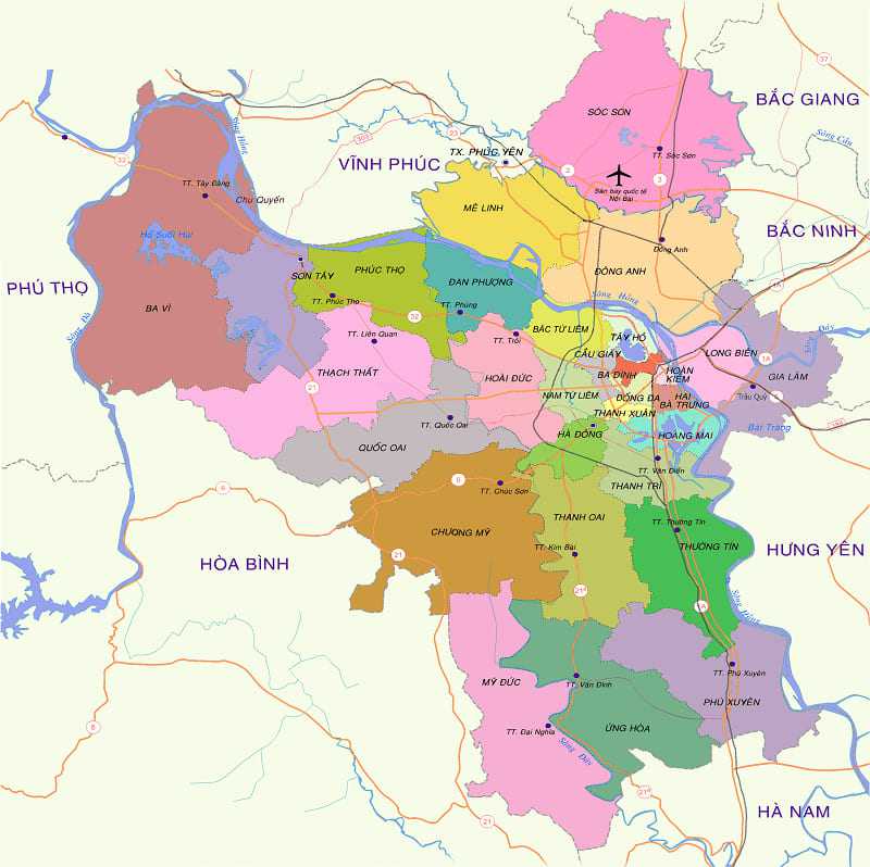 Tìm hiểu quy hoạch huyện Mê Linh